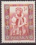 Poland 1959 Trajes Tipicos 1 ZT Multicolor Scott 893. Polonia 893. Subida por susofe